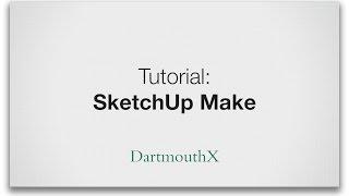 How to use Sketchup - beginner tutorial