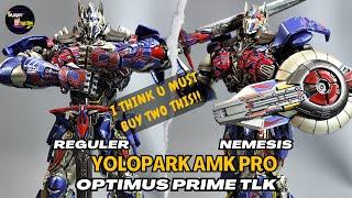 DETAIL AMAZING! yolopark optimus prime the last knight AMK Pro Transformers TLK Model Kit