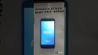 MOTOROLA XT1650 FRP UNLOCK