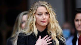 Amber Heard gives statement over Johnny Depp libel case