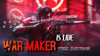 FreeFireBugs in NEW Update | Free Custome | War Maker #fflive