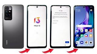 REDMI 10 2022 FRP BYPASS MIUI 13 WITHOUT PC REDMI 10 2022 MIUI 13 FRP/RESET GOOGLE ACCOUNT MIUI 13