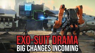 Star Citizen - Exo-Suit Cash Grab Drama - CitizenCon Soon - BIG Balance Changes Incoming