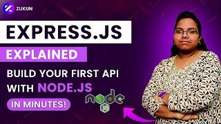 Node js Explained | Build your first Server with node js | Ms.Tharani | Zukun Academy...............