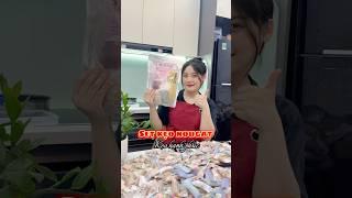 Making Nougat Candy at Home is Extremely Easy | Thanh Tuyen Daily #Shorts