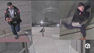 VIDEO: Man smashes windows of multiple Southwest Detroit businesses with bricks