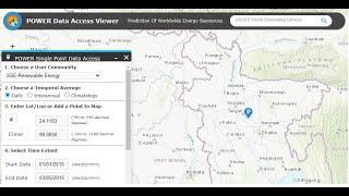 How to download precipitation data from POWER Data Access Viewer and store in HEC-DSS | HEC HMS