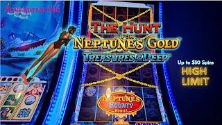 HIGH LIMIT VGT  Treasures Of The Deep The Hunt For Neptune's Gold #VGT