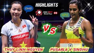 Highlight  Pusarla Venkata Sindhu (IND) vs (VIE) Thuy Linh Nguyen Badminton Womens Singles