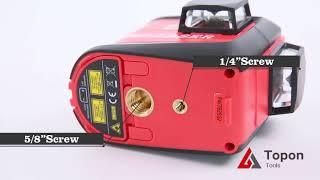 Fukuda 93T red line supplied from Topon Tools 3D laser level li battery