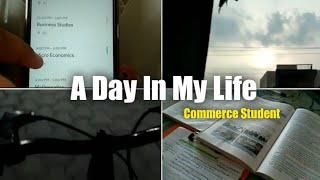 A Day in a Life of Commerce Student | Class 11 | Lockdown Study Vlog