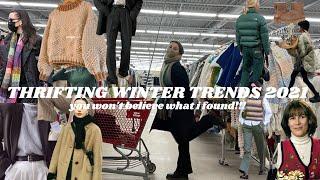 THRIFT WITH ME FOR WINTER TRENDS 2021/2022 (srsly my best one yet!!!)