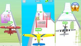 ️Evolution of Plane to MAX LEVEL New Gameplay #evolution #games #foryou #video