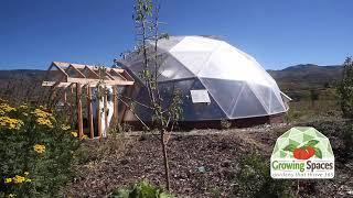 33' Growing Dome Greenhouse Tour (Short Walkthrough)