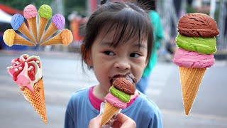 Eating ice cream  AnAn ToysReview TV 