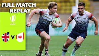 Great Britain's INCREDIBLE defence! | Great Britain v Canada | Sevens Repechage | Full Match Replay