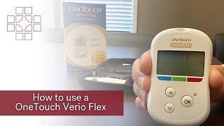 How to use a OneTouch Verio Flex Meter (DANC) | East Alabama Medical Center
