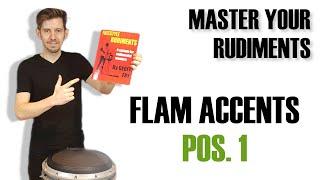 Learn the Flam Accent Rudiment in Position 1