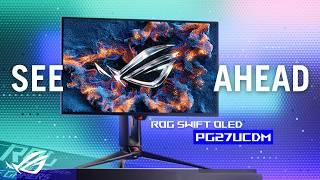 The World's First 27" 4K OLED 240Hz Gaming Monitor - ROG Swift OLED PG27UCDM | ROG