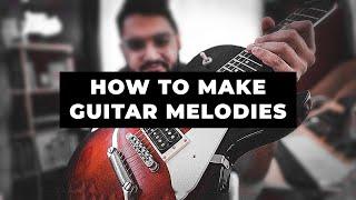 How I make MELODIC Guitar Melodies from Scratch | SIKKY BEATS