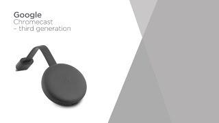 Google Chromecast - Third Generation, Charcoal | Product Overview | Currys PC World