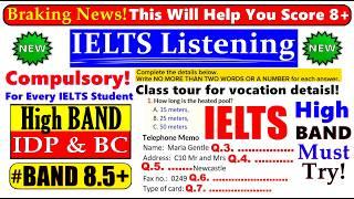 IELTS LISTENING PRACTICE TEST 2024 WITH ANSWERS | 08.10.2024