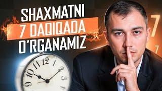 SHAXMATNI 7 DAQIQADA BOBUR SATTAROV BILAN O'RGANING | UZCHESS