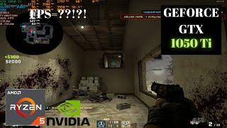 GTX 1050 Ti CS GO Low settings fps in 2022