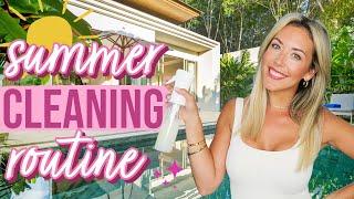 2024 EASY SUMMER CLEANING ROUTINE! EVERY DAY CLEAN WITH ME CLEANING MOTIVATION! @BriannaK