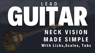 Easy Fretboard Navigation Combine Scales Across Neck w/ TABS Scales