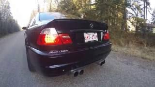 E46 BMW M3 Most Exotic Exhaust Sound! Super Sprint/SG SCZA muffler