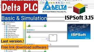 DELTA PLC Basic & Simulation [ Free software Last version #ISPSoft 3.15 ]