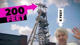 A Full Day of FPV  in 9 minutes : Huge Mine Headstocks, A Tough New Trick & An Abandoned Abbey!