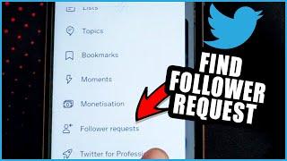 How to Find Follower Requests on Twitter (X)