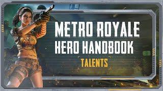 PUBG MOBILE | Metro Royale: Hero Handbook Talents