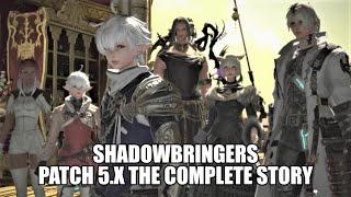 Final Fantasy 14 Lore: Shadowbringers patch 5.X The Complete Story