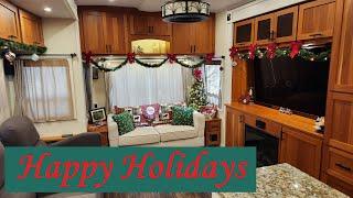 CUSTOM RV TOUR // Merry Christmas // Happy New Year// RV Life // Fulltime Living