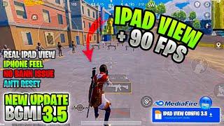 Bgmi 3.5 Ipad View Config, 90 Fps+Smooth Config Pubg Kr+Gl+Bgmi, Pubg 3.5 lag fix config