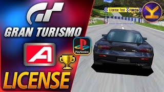 Gran Turismo - A License - GOLD - All Tests (PS1) Gameplay
