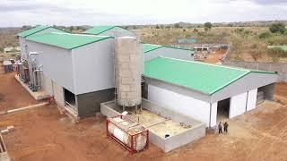 Kenya Agriculture development hub Project in Makueni drone shots