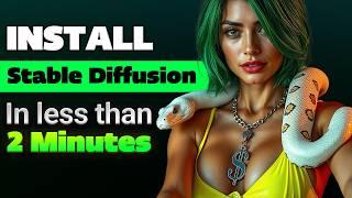 Install Stable Diffusion AUTOMATIC1111 in Just 2 Min! (Mac & Windows) 