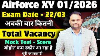 Airforce XY 01 2026 Total Vacancy Airforce XY Group State Wise Cut off 01 2026 Airforce Mock Test