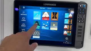 Demo of the Lightening Fast Lowrance HDS 12 Pro Sonar GPS Unit