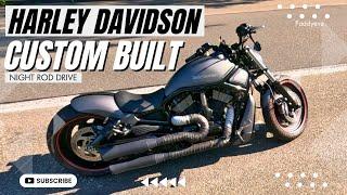 Custom built Harley Davidson Night Rod Special RIDE | Paddyeve | ASMR Drive