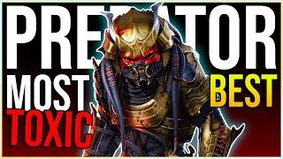 GOLD SAMURAI PREDATOR *MOST TOXIC* BUILD in Predator Hunting Grounds Gameplay | BEST MELEE ONE SHOT!