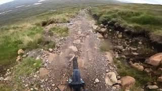 Glencoe Red Downhill Track - Full Run 2023