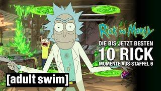 Rick And Morty | Die Bis Jetzt Beste 10 Rick Momente Aus Staffel 6 | Adult Swim