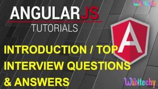 Top 10 Angular js Interview question and answers for freshers and experienced online videos