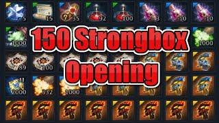 Tera Console - 150 Strongbox Opening | Research & Results