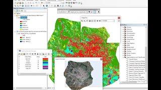 How to classify an image using a Support vector machine classifier inArcMap